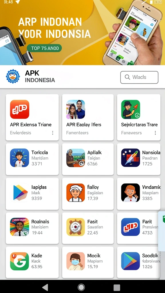 agam69 - Tampilan antarmuka yang intuitif dan menarik.