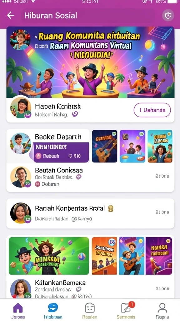 bebasmax - Tampilan awal BEBASMAX yang menarik dan interaktif.