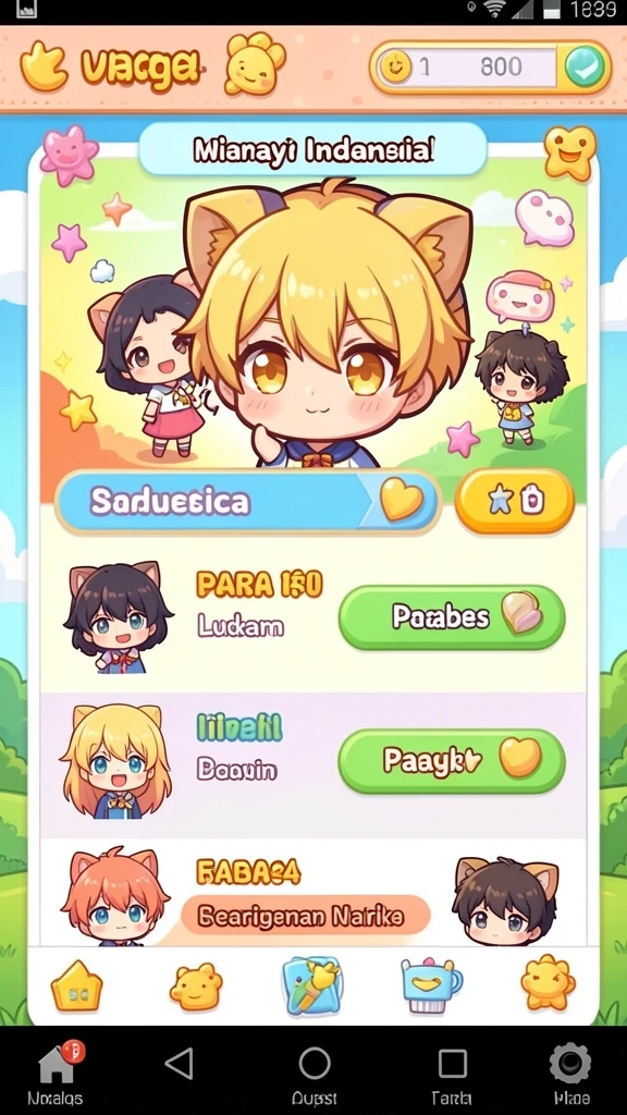 bebasmax - Menampilkan misi yang menantang di dalam game.