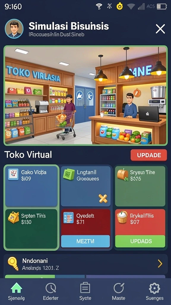 gawang69 - Tampilan antarmuka game yang menarik.