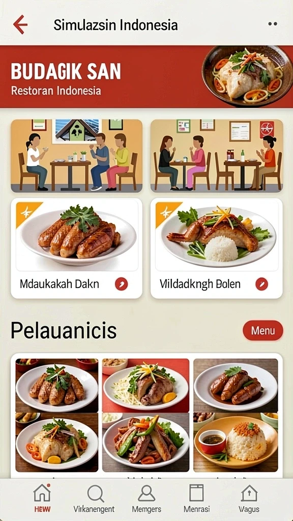 id66 - Karakter yang unik dan beragam untuk dipilih.