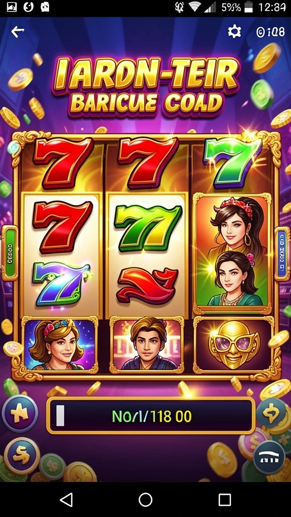 mutasitoto - Tampilan awal game dengan karakter menarik.