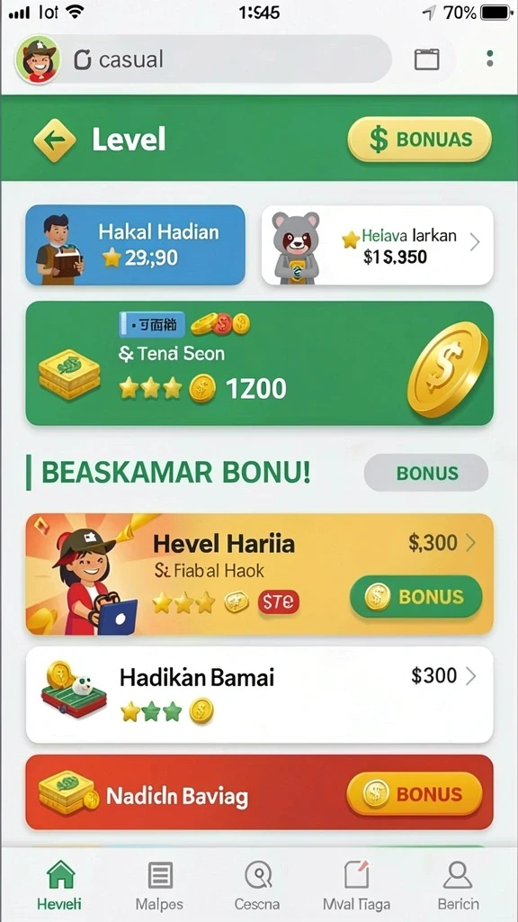 omtogel - Screenshot antarmuka utama OMTOGEL yang menarik.