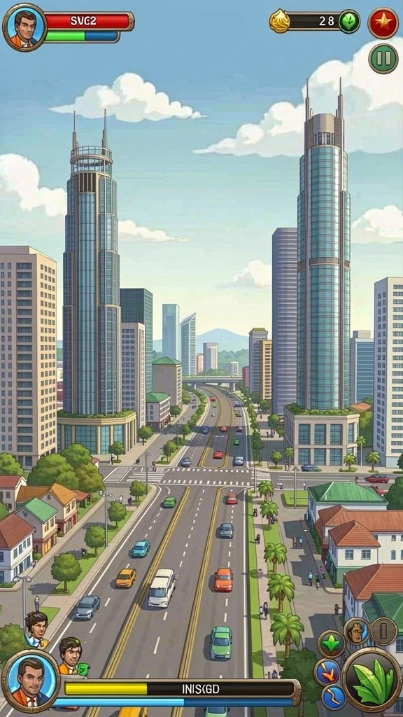 putarmega - Tampilan antarmuka yang sederhana dan intuitif.