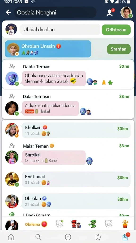 rp8 - Ragam item yang dapat diubah dan ditingkatkan.