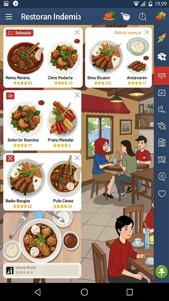 rt99 - Karakter dengan desain unik dan menarik.